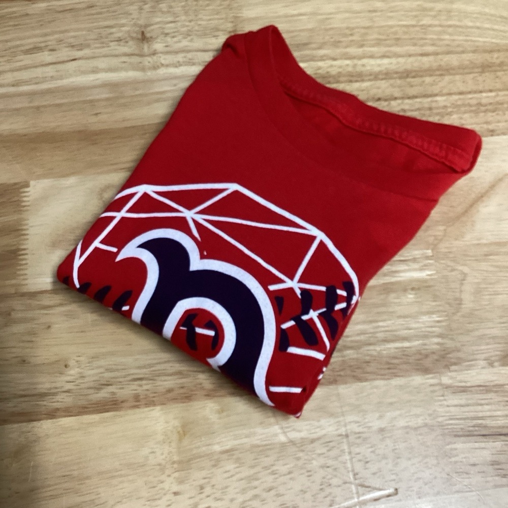 Youth MLB Boston Red Sox Short Sleeved Baseball Tee Red Small (8)